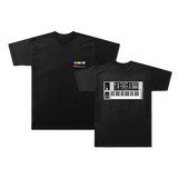 Black midi t shirt shop